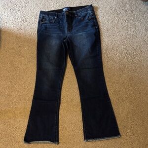 Democracy Dark Blue Flare Jeans